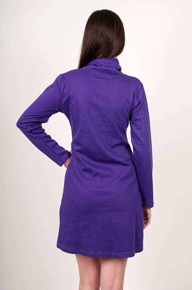 Rochie bumbac Purple Rain - 2 | YEO