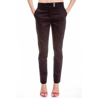 Pantalon bumbac Bancroft Negru