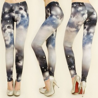 Pantaloni bambus Galaxy Black Moon